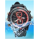 ＜小型カメラ＞新型　30m防水仕様 腕時計型ビデオカメラ （動作検知機能付） HD画質 800万画素 8GB内蔵