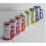 油こし器 カラーコスロン《オレンジ》