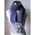 MARTINE BOISSY(マーティンボワシー) チュールレーススカーフ Andromede Tulle Bleu Faince