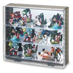 コレクションケース 壁掛けタイプ クリアブラック 【6個セット】