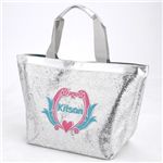 kitson(キットソン) クレスト グリッター トート Silver