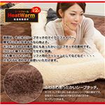 HeatWarm(ヒートウォーム) 発熱あったかごろ寝マット【70×185cm】(NT) ブラウン