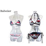 ブラック　 Budweiser　バドガールビキニ【フリーサイズ】