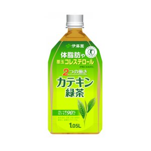 伊藤園【特定保健用食品】２つの働きカテキン緑茶1.05L×24本