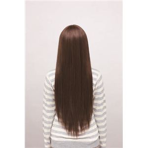 Vivir（ヴィヴィエ） ファッション ウィッグ ナチュラルストレートロング WWW-00062 ココアブラウン