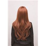 Vivir(ヴィヴィエ) ファッション ウィッグ スウィートカールロング WWW-00066 オレンジブラウン