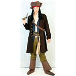 RUBIE'S（ルービーズ） DISNEY（ディズニー） コスプレ PIRATES of the CARIBEAN（パイレーツ・オブ・カリビアン）シリーズ Adult Deluxe Jack Sparrow（ジャッ・スパロウ） Stdサイズ