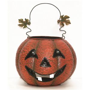 RUBIE'S（ルービーズ） HALLOWEEN（ハロウィン） Big Metal Pumpkin Lantern （ビッグ メタル パンプキン ランターン）