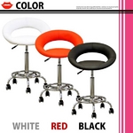 カウンターチェア 【 LIP （リップ）】　GR-104K　ホワイト