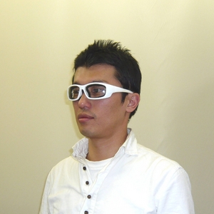 フィットしやすい柔軟性フレーム採用 花粉対策用ゴーグル ブラック、ホワイト2ヶセット