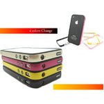 iPhone4★バンパーフレームケース豪華8点セット★フイルム付