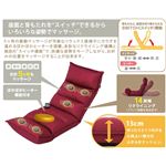 マッサージ座椅子 スイッチチェアープレミアム AIM110 ダークブラウン（マッサージチェア）