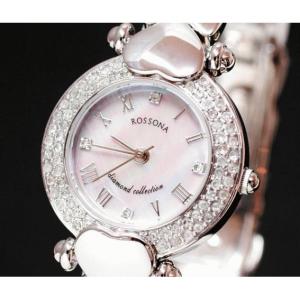 ROSSONAダイヤウォッチ ピンク