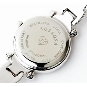 ROSSONAダイヤウォッチ　ホワイト