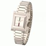 【GUCCI：グッチ】YA111501 111L レディースウォッチ（シルバーGRG文字盤）