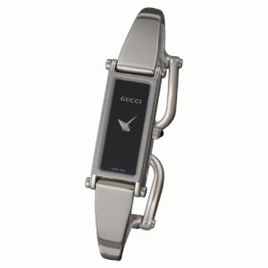 【GUCCI:グッチ】1500R YA015516 レディースウォッチ(ブラック文字盤)