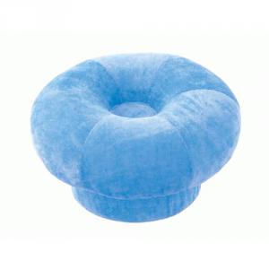 ゲルマ快適円座クッション　ブルー