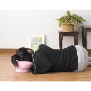 ゲルマ快適円座クッション　ピンク