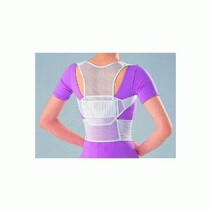 調整式背筋サポートベルト ホワイトL