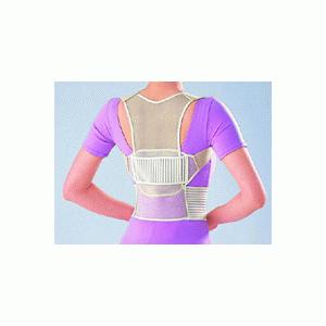 調整式背筋サポートベルト ベージュL