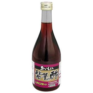 おいしい紫芋の酢