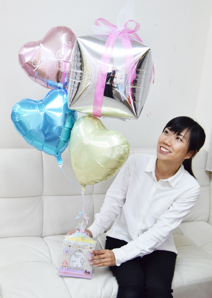 出産祝いバルーン