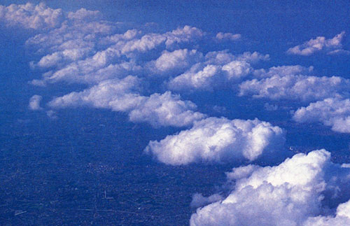 ヒートアイランド雲画像