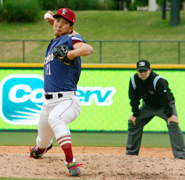 レンジャーズ藤川、2A戦に登板 故障後初 レンジャーズ藤川、2A戦に登板 故障後初