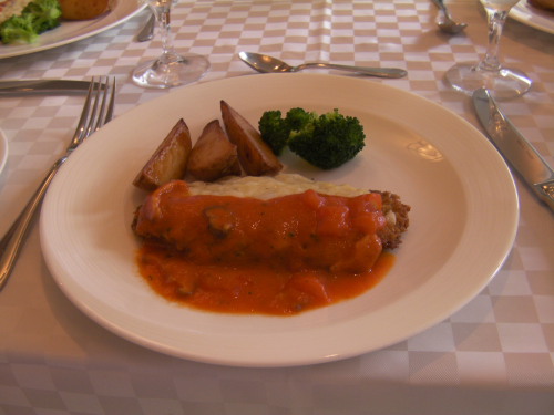 豚ロースのパン粉ナントカ　メイン