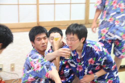 テグ（韓国）の人たちとの友情飲み