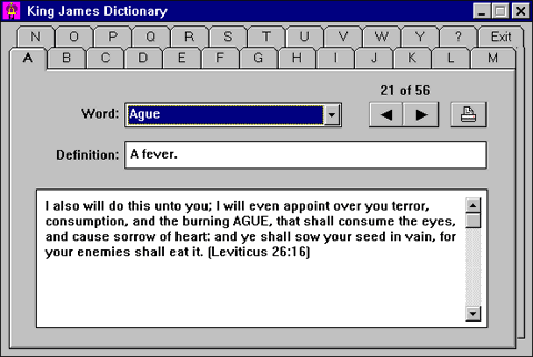 OFFICIAL KING JAMES BIBLE ONLINE:.