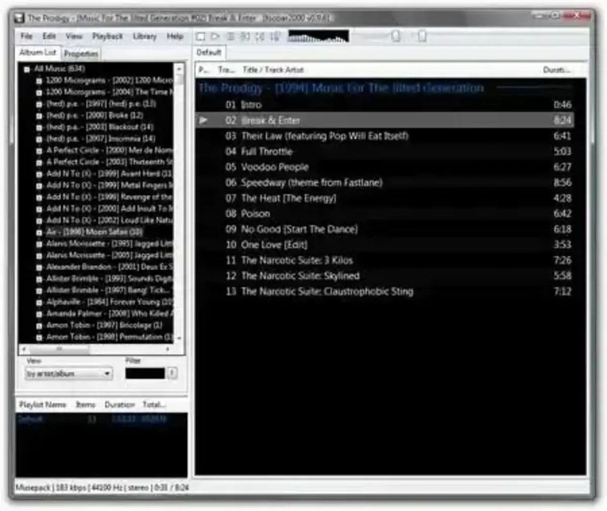 Download foobar2000 and optional.