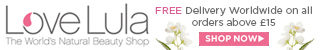 Look beautiful naturally with LoveLula, the world's natural beauty shop. Free delivery over £15. Shop now!