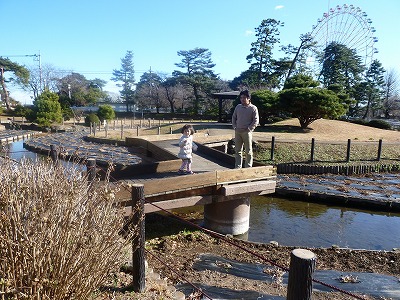 近くの公園にて