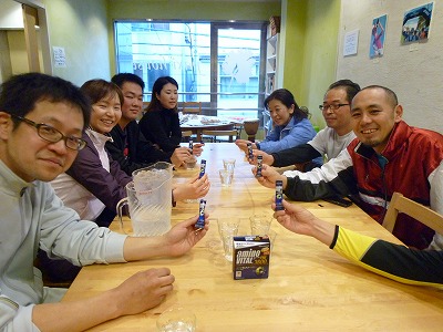 まずはアミノバイタルで乾杯！