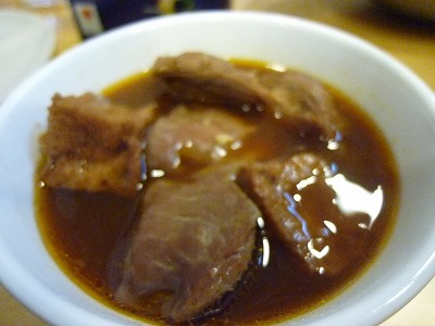 エゾ鹿のスープ。玄米と非常によく合うスープでした！