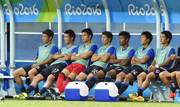 「サッカー ベンチ」の画像検索結果