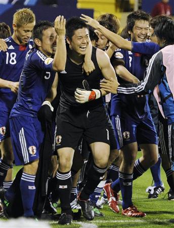 川島セーブ連発！ＰＫ２本止める／アジア杯（1）