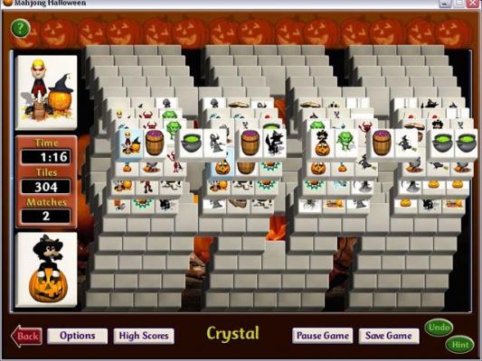free halloween games online mah jong,.