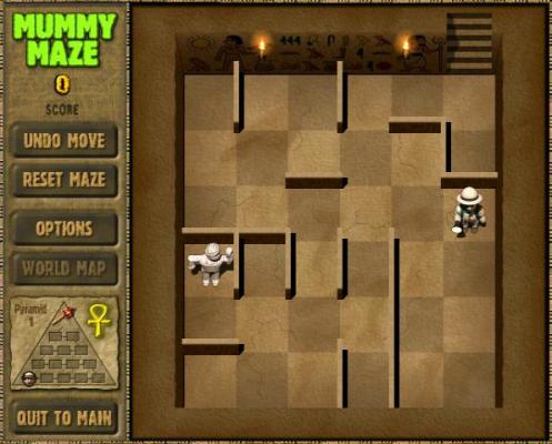 Mummy Maze game. Free download Mummy Maze.