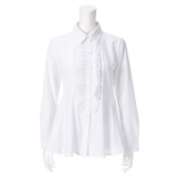 ボン・サンス
フリルアクセント
フレアーブラウス