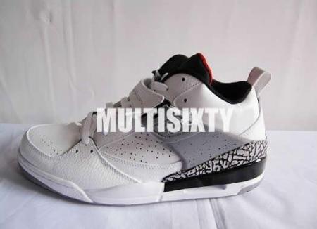 Air Jordan Flight45 - White/Grey Cement