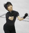 前日練習の羽生結弦