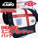 [サッカーショップ加茂］KAMOオリジナル アンブロイングランドバッグ