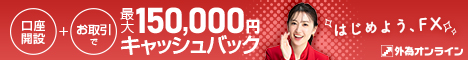 外国為替証拠金取引の外為オンライン口座開設申込