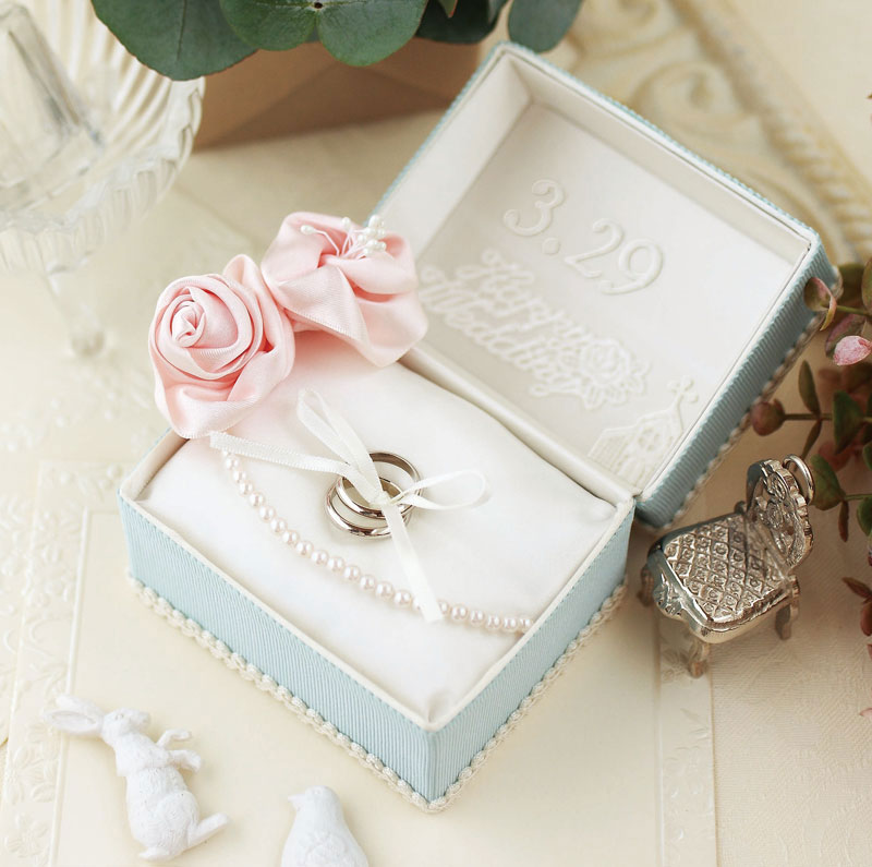 リングピローを簡単にオリジナルにできる刺繍レースモチーフ 結婚準備をもっと楽しくカンタンに