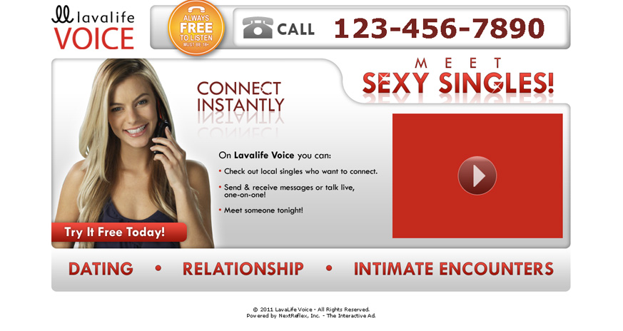 Lavalife. Where singles click.