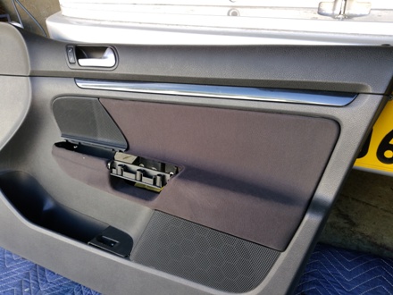ｖｗ ゴルフ ドア内張り生地張り替え クルマ内装修理と家具木製品修理の記録 トータルリペアｓ ｍ ａ 新潟 長岡 上越