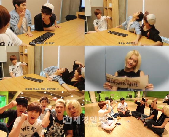 ボーイズグループNU'ESTが、ファンに向けてCMパロディー映像を公開した。