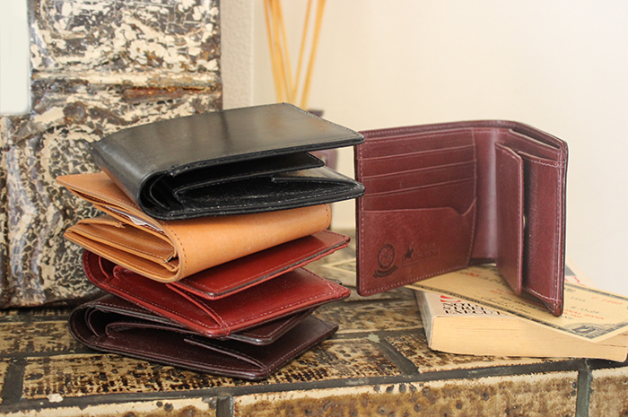 THOMAS 日本製 ブライドルレザー二つ折り財布